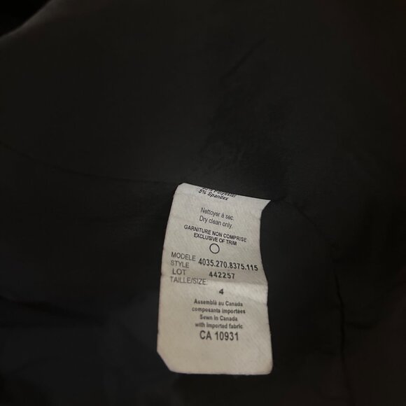 Laura Petites black white striped blazer - Picture 4 of 6